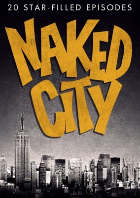 Naked City movie poster (1958) wood print