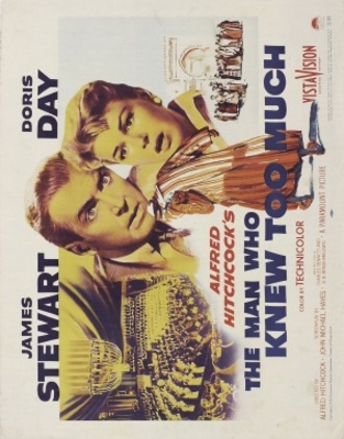 The Man Who Knew Too Much movie poster (1956) pillow