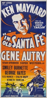 In Old Santa Fe movie poster (1934) wood print
