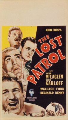 The Lost Patrol movie poster (1934) poster with hanger