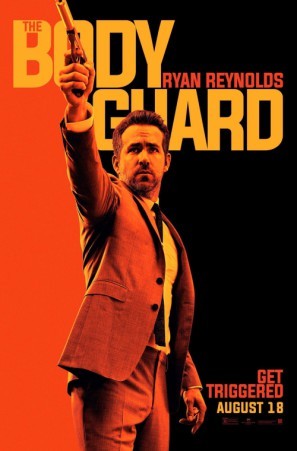 The Hitmans Bodyguard movie poster (2017) metal framed poster