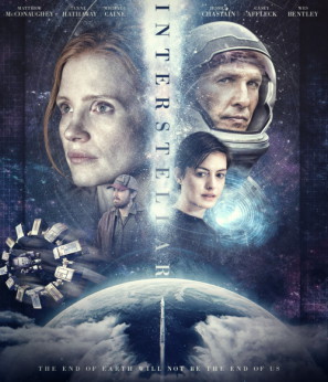 Interstellar movie poster (2014) canvas poster