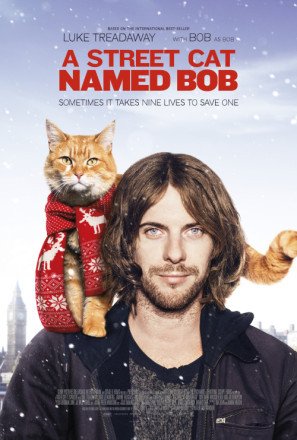 A Street Cat Named Bob movie poster (2016) Mouse Pad MOV_coehzsmp