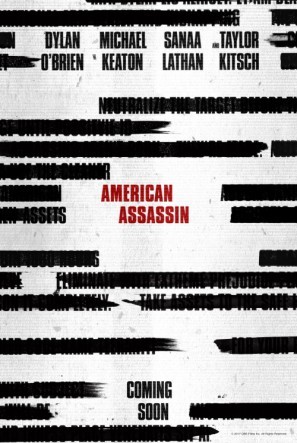 American Assassin movie poster (2017) mouse pad