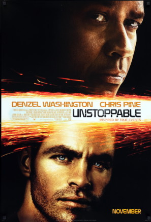 Unstoppable movie poster (2010) mouse pad