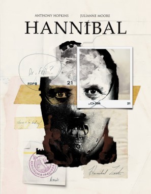 Hannibal movie poster (2001) wood print