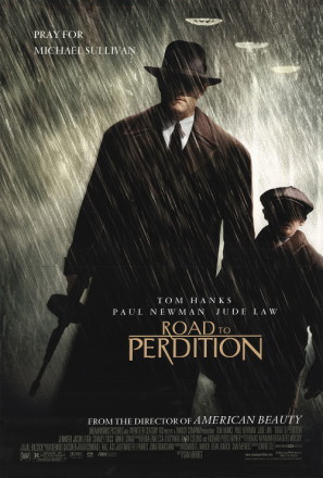 Road to Perdition movie poster (2002) canvas poster
