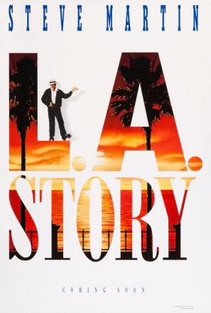 L.A. Story movie poster (1991) pillow