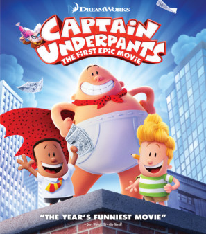 Captain Underpants movie poster (2017) t-shirt