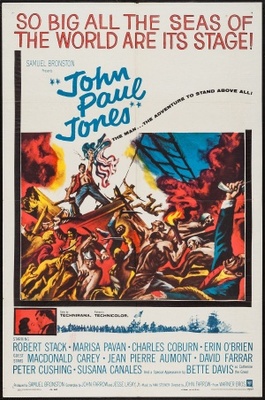 John Paul Jones movie poster (1959) poster with hanger