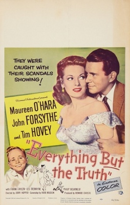 Everything But the Truth movie poster (1956) mug