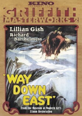 Way Down East movie poster (1920) canvas poster
