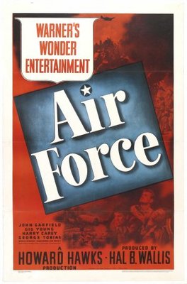 Air Force movie poster (1943) wooden framed poster