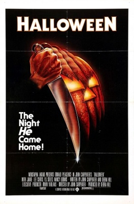 Halloween movie poster (1978) pillow