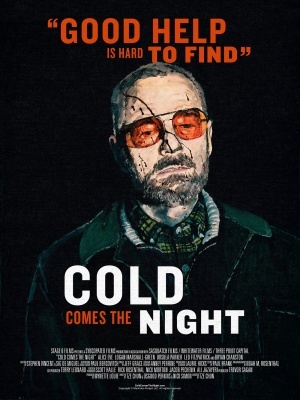 Cold Comes the Night movie poster (2013) poster with hanger