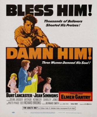 Elmer Gantry movie poster (1960) t-shirt