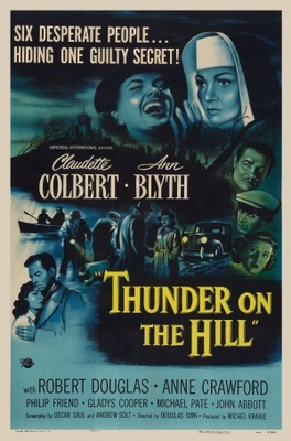 Thunder on the Hill movie poster (1951) tote bag