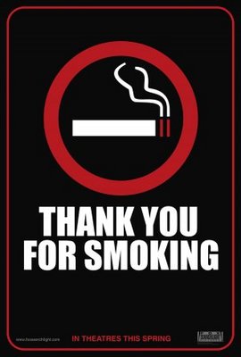 Thank You For Smoking movie poster (2005) poster with hanger