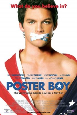 Poster Boy movie poster (2004) wooden framed poster