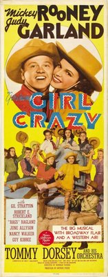 Girl Crazy movie poster (1943) mouse pad