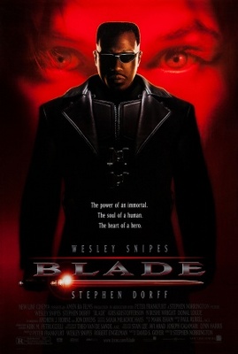 Blade movie poster (1998) t-shirt