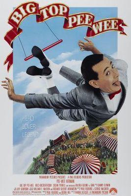 Big Top Pee-wee movie poster (1988) pillow