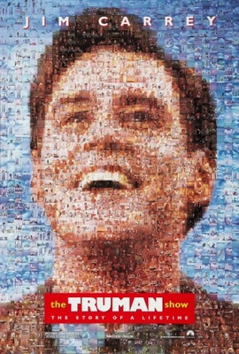 The Truman Show movie poster (1998) wooden framed poster