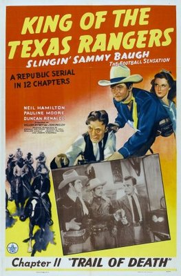 King of the Texas Rangers movie poster (1941) canvas poster
