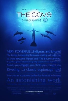 The Cove movie poster (2009) wooden framed poster