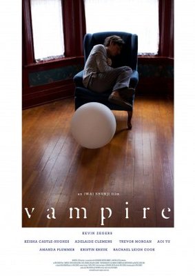 Vampire movie poster (2011) wood print
