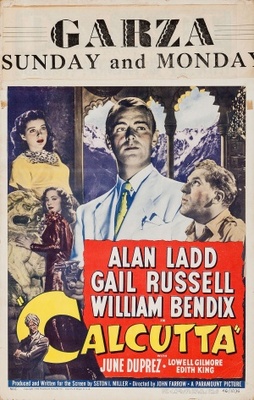 Calcutta movie poster (1947) canvas poster