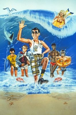 Revenge of the Nerds II: Nerds in Paradise movie poster (1987) Stickers MOV_d0d29645