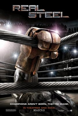 Real Steel movie poster (2011) Stickers MOV_d0f3d906