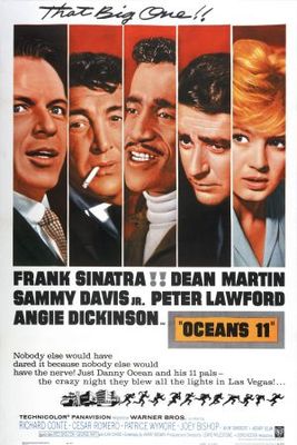 Ocean's Eleven movie poster (1960) canvas poster