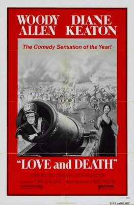 Love and Death movie poster (1975) metal framed poster