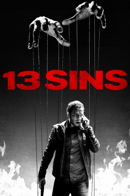 13 Sins movie poster (2014) canvas poster