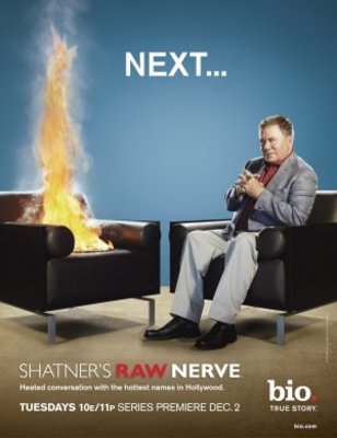 Shatner's Raw Nerve movie poster (2008) poster with hanger