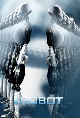 I, Robot movie poster (2004) wood print