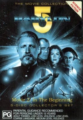 Babylon 5: In the Beginning movie poster (1998) metal framed poster