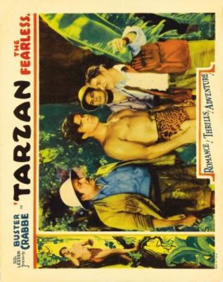 Tarzan the Fearless movie poster (1933) canvas poster