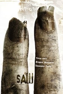 Saw II movie poster (2005) pillow