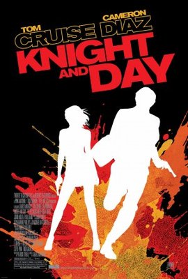 Knight & Day movie poster (2010) pillow