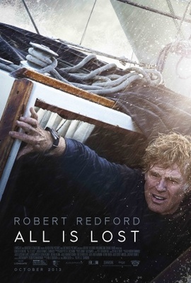 All Is Lost movie poster (2013) Stickers MOV_d159b200