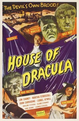 House of Dracula movie poster (1945) Mouse Pad MOV_d162c3ae