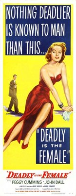 Deadly Is the Female movie poster (1950) canvas poster