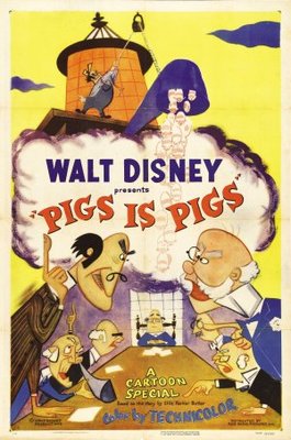 Pigs Is Pigs movie poster (1954) Mouse Pad MOV_d18609cb