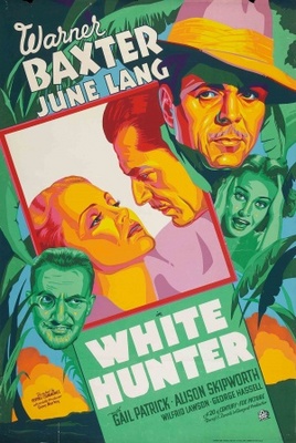 White Hunter movie poster (1936) Stickers MOV_d1862981