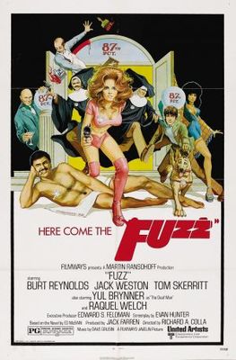 Fuzz movie poster (1972) pillow