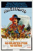 Machismo: 40 Graves for 40 Guns movie poster (1971) Mouse Pad MOV_d191514c
