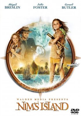 Nim's Island movie poster (2008) metal framed poster